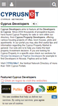 Mobile Screenshot of cyprusdevelopers.com